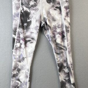 Athleta Leggings Womens Size XS Run Free Winter Garden High Waisted Pockets‎ Gym